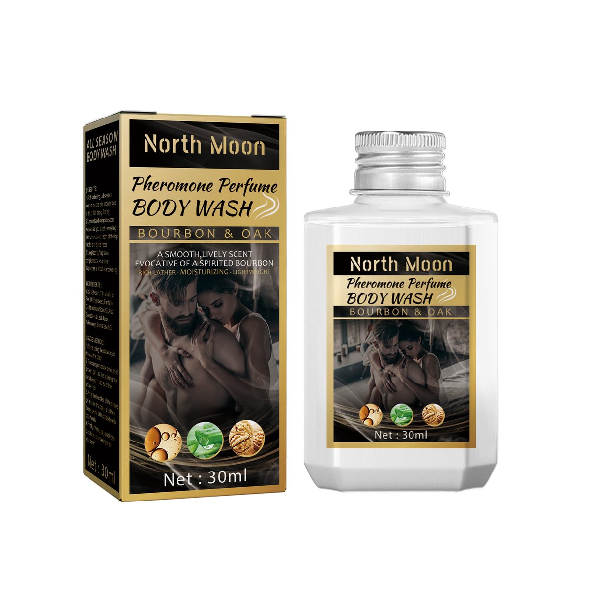 Perfumed Body Wash, Clean The Body Odor Refreshing Lasting Fragrance Moisturizing Skin Shower Gel