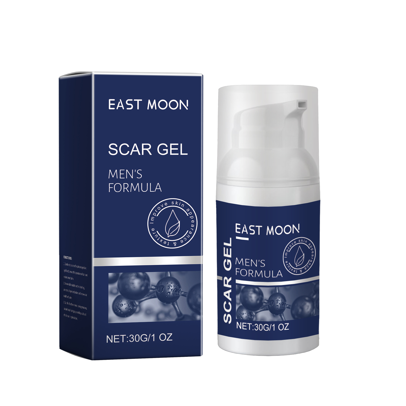 Men's Skin Care Gel Smooth Skin Moisturizing Moisturizing Light Line Nourishing Care Gel