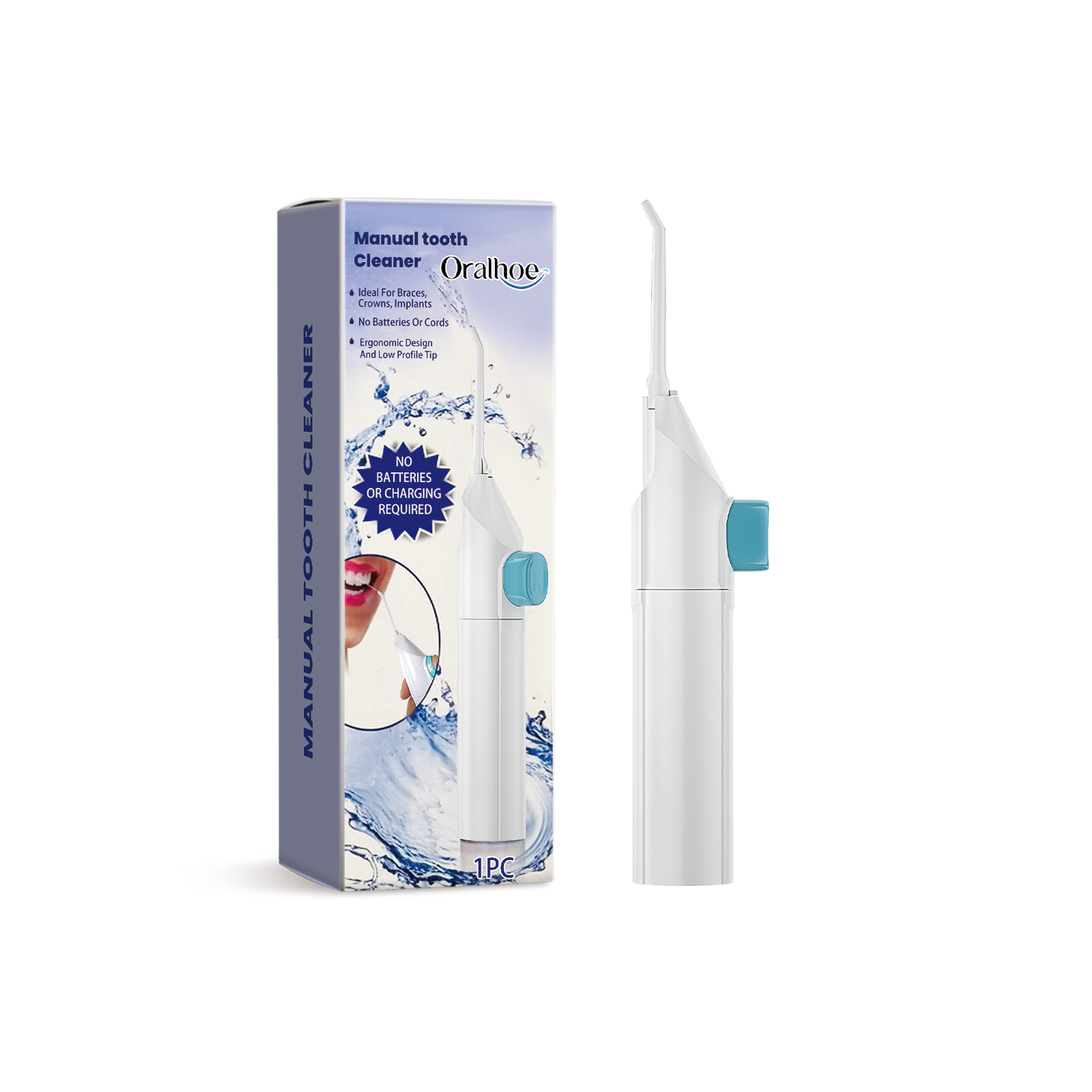 Manual Dental Cleaner Clean Bad Breath Tartar Care For Teeth Portable Daily Dental Cleaner