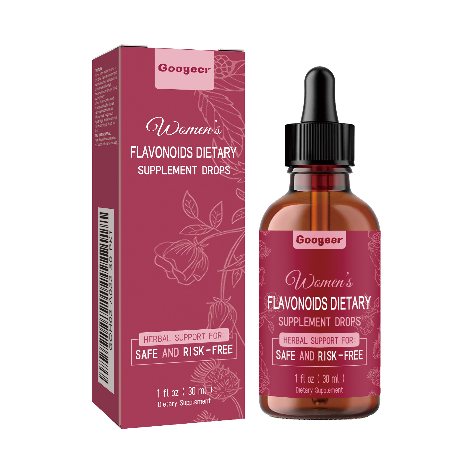 Dietary Supplement Drops, Body Care Drops Relieve Fatigue And Discomfort In Women