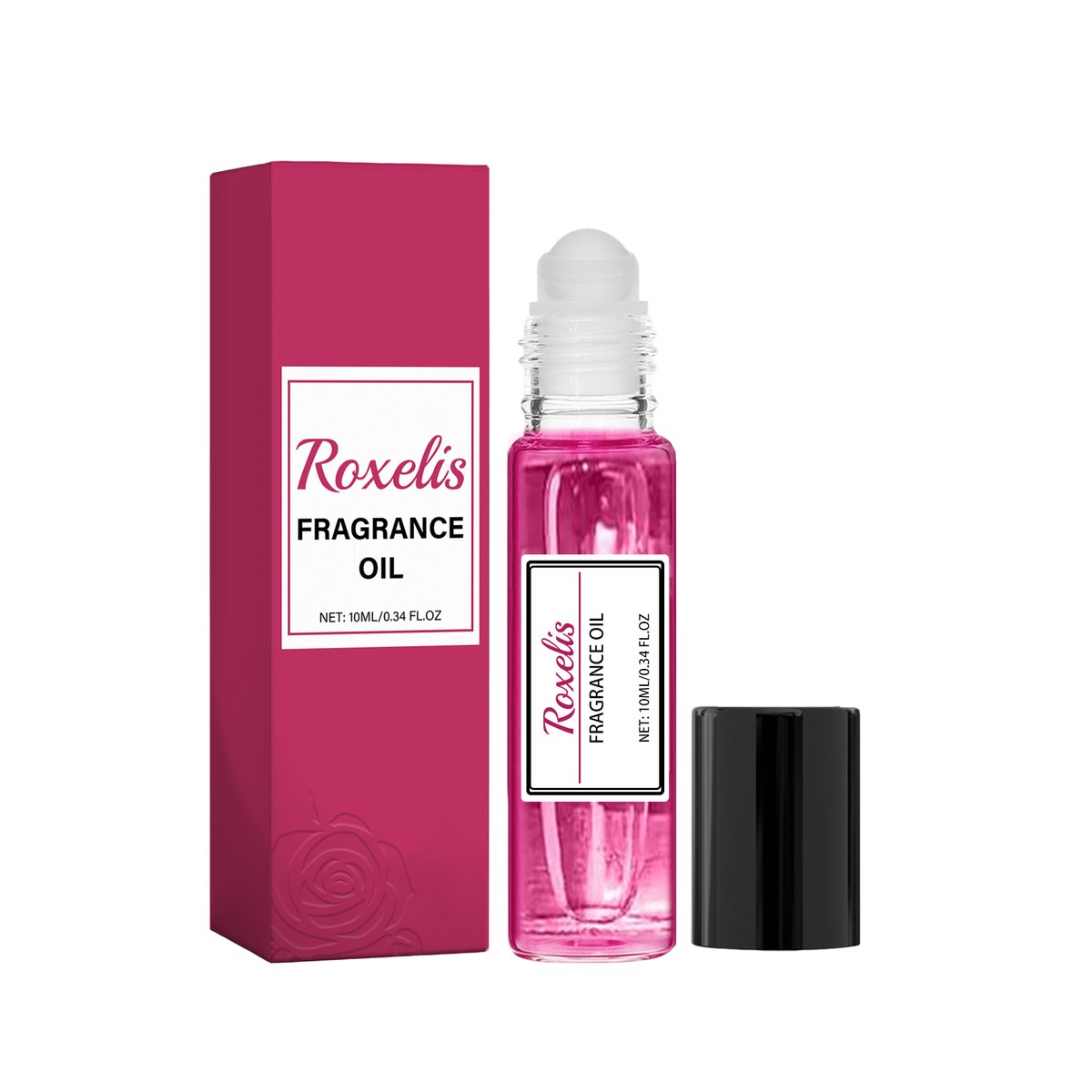Women's Roll-On Perfume Rose Wrist And Neck With Fragrance Portable Portable Fresh Niche Fragrance Perfume