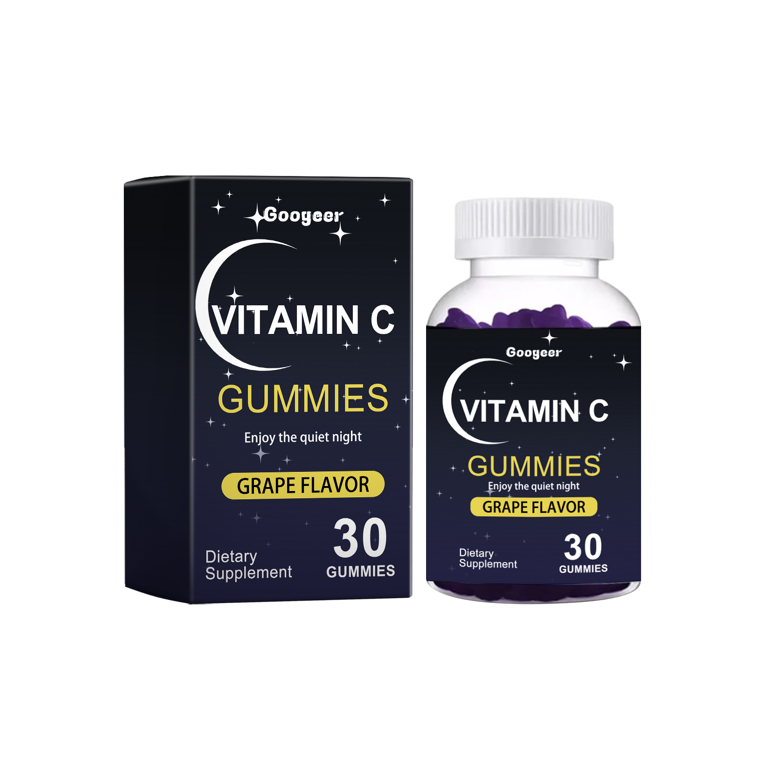 Melatonin Gummy, Vitamin C Gummy Body Supplement