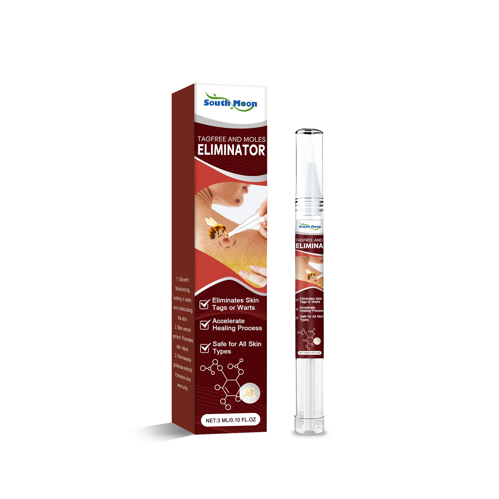 Keyu Pen, Gentle Skin Cleaning Soft Skin Moisturizing Repair Skin Care Pen