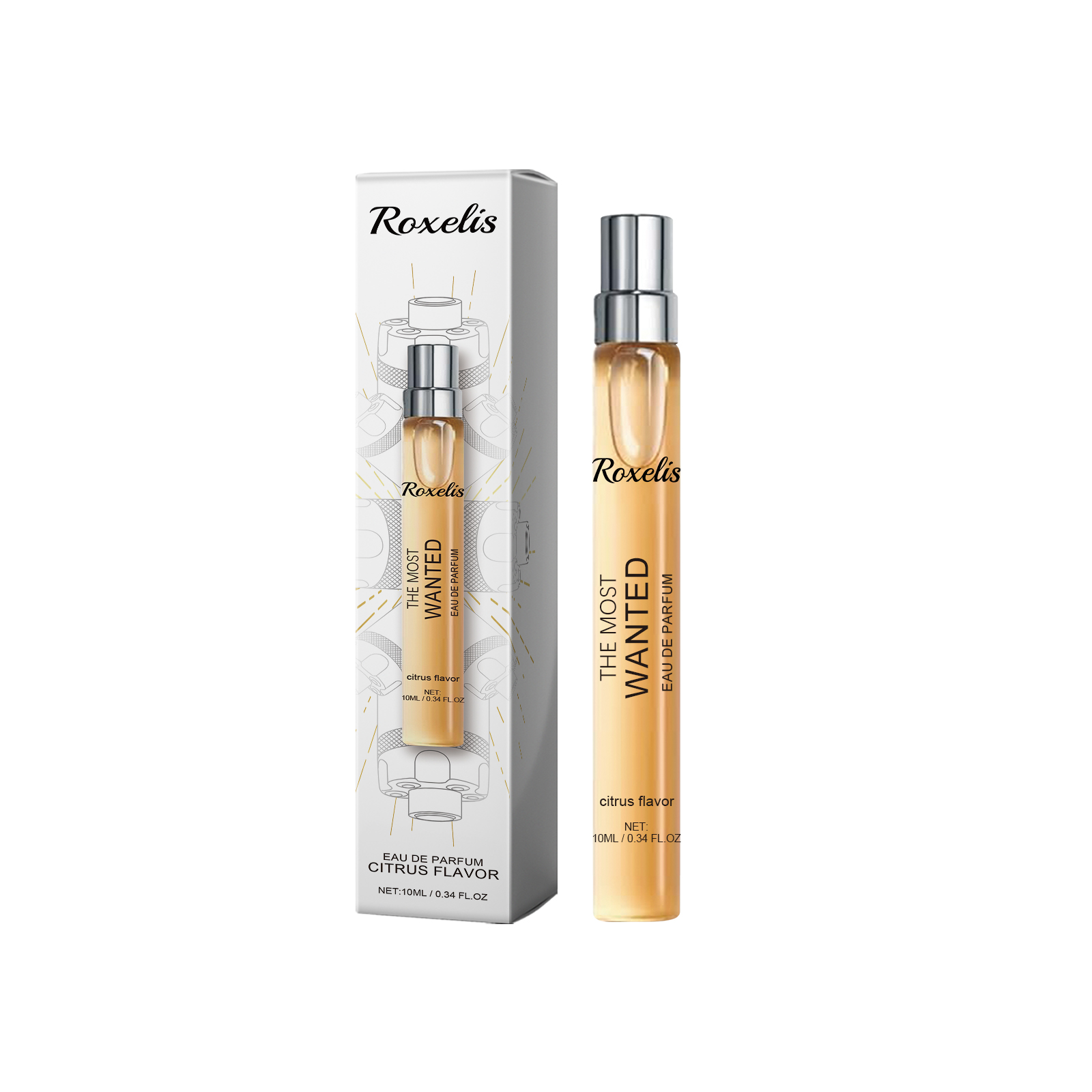 Eau De Toilette Spray Men's Perfume Cologne Citrus Perfume Fresh Charm Portable Fragrance Spray