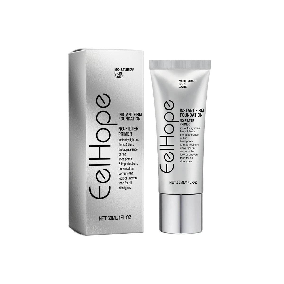 Moisture Concealer Foundation, Long-Lasting Moisturizing And Refreshing Moisturizing Light Skin Care Foundation