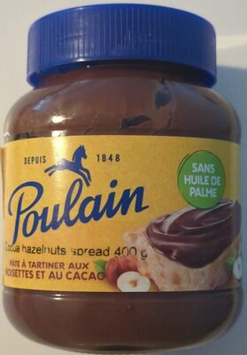 Poulain Pâte à tartiner aux noisettes et au cacao