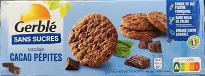 Gerblé Cookie cacao pépites Sans Sucre