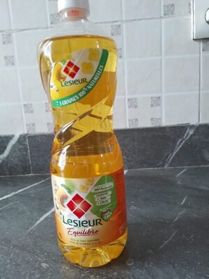 Lesieur Huile de table équilibrée riche en vitamines A,E,D3