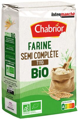 Chabrior Farine Semi Complète bio T110 1kg