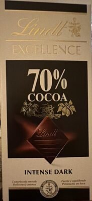 Lindt Excellence 70% Cocoa Intense Dark