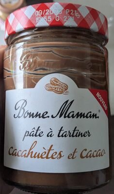 Bonne Maman Pâte à tartiner cacahuètes et cacao