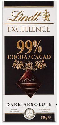 Lindt Dark absolute 99% cacao