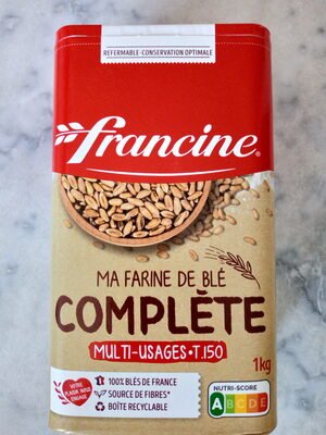 Francine Farine de blé complète - T150