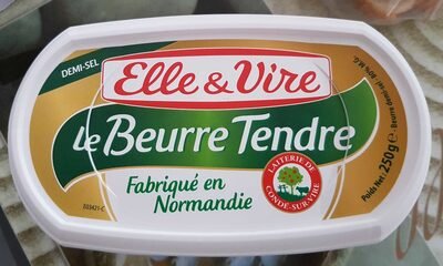 Elle et Vire le beurre tendre