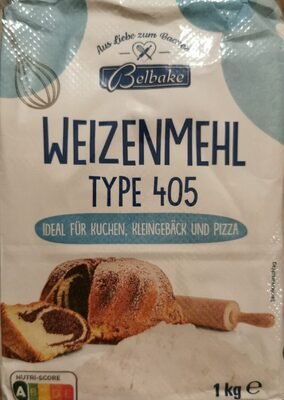 Belbake Mehl Weizenmehl Type 405