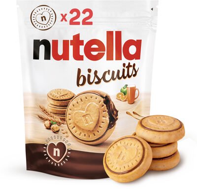 Ferrero Biscuits NUTELLA Biscuits Noisettes et Cacao x22 - 304g