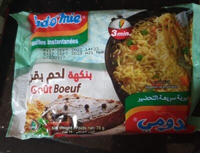 indomie Nouilles Instantanées Goût Boeuf