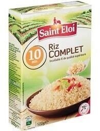 SAINT ELOI riz complet cuisson 10 mn étui 500gr