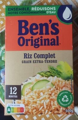 Ben's Original Riz Complet Grain Extra-Tendre